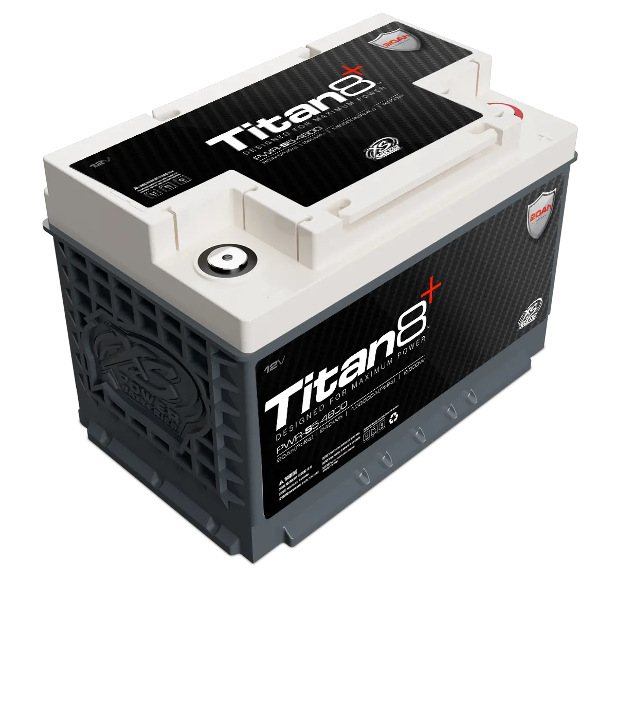 Xs Power Titan8 Pwr-S5-4800 12V Lithium Bci Group 48 Battery 1