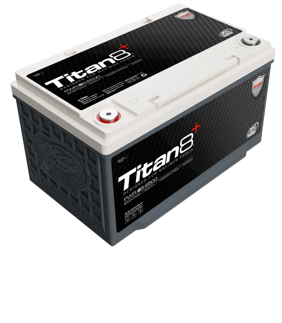 Xs Power Titan8 Pwr-S5-6500 12V Lithium Bci Group 65 Battery 1