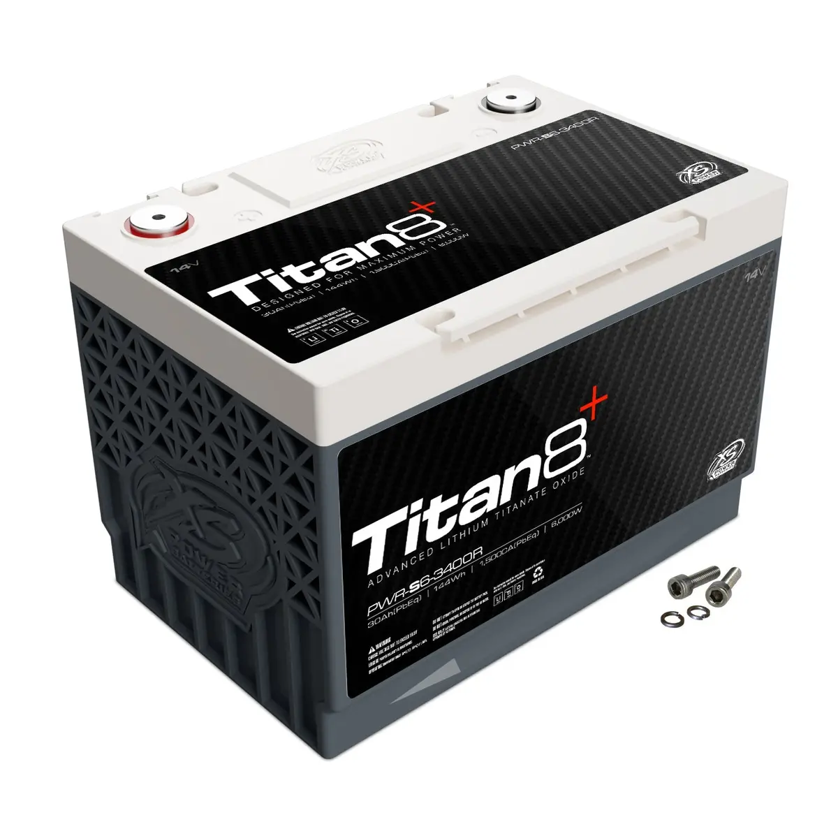 Xs Power Pwr-S6 Group 34R Titan8 14V Lithium 2000A 144 Energy Wh Battery For 6000 Watts 1