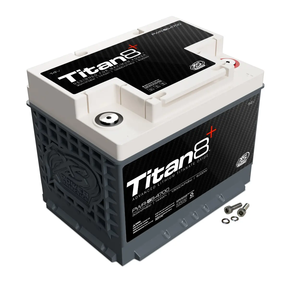 Xs Power Pwr-S6 Group 47 Titan8 14V Lithium 2000A 144 Energy Wh Battery For 6000 Watts 1