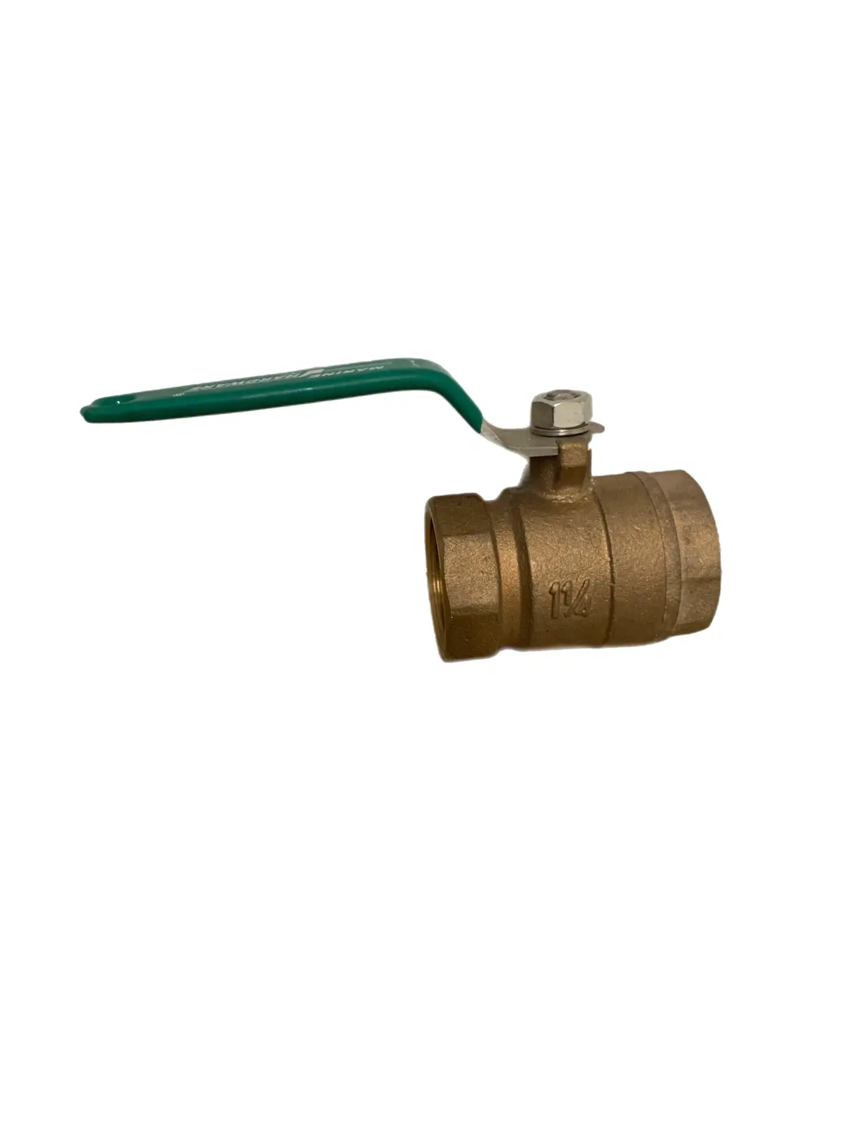 Marine Hardware Ball Valve 1 1/4 Inch Bronze Bvlv1.250-Fp 1