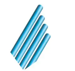 Champion / Infinity Quick-Lock Aluminum Piping – 50Mm (2") Tubing, Blue – 4 Pack, 20' Lengths (80 Ft Total) | Pn: 90000Lb-6-50 (Supersedes Pn: C9000-50-Air-Blue-Pk10) 1
