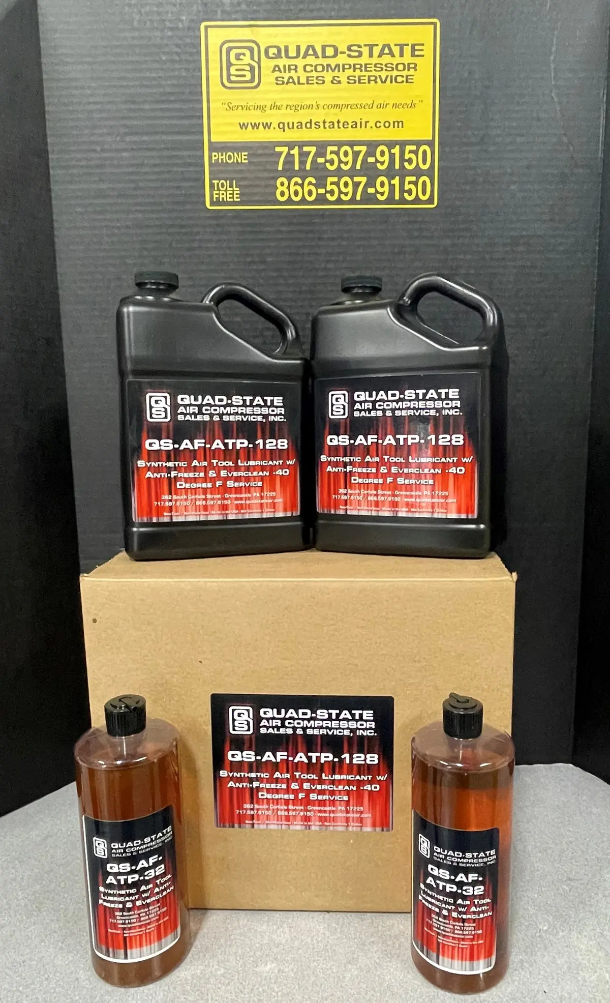 Qs-Af-Atp-128 Winter Grade Air Tool Oil Gallon 1