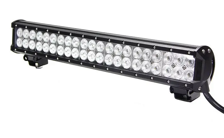 Quake Defcon Series 20" Inch Led Light Bar Dual Row 126 Watt Combo 1