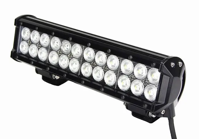 Quake Defcon Series 12" Inch Led Light Bar Dual Row 72 Watt Combo 1
