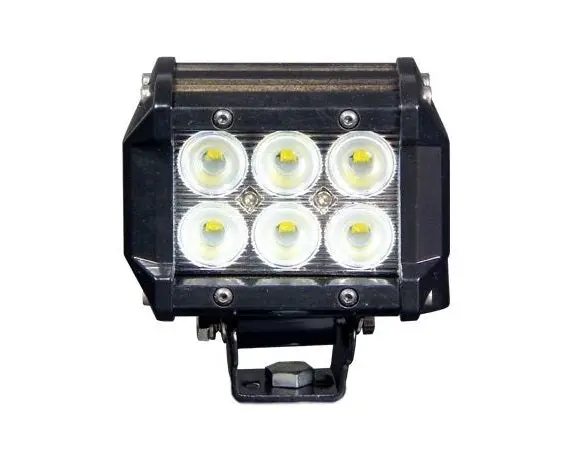 Quake Defcon Series 4" Inch Led Light Bar Dual Row 18 Watt Combo 1