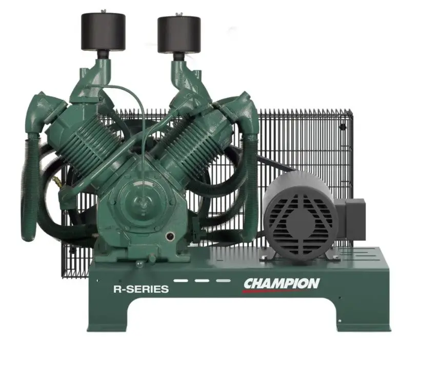 Champion Br20 – 20 Hp R-70 Two-Stage Reciprocating Air Compressor | Base-Mounted 1