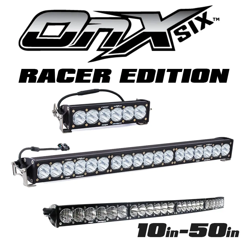 Baja Designs Onx6 Racer Edition Series Led Light Bars 1