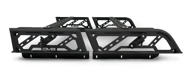 Dv8 Offroad Overland Adjustable Bed Rack For '20+ Jeep Gladiator Jt Truck 1
