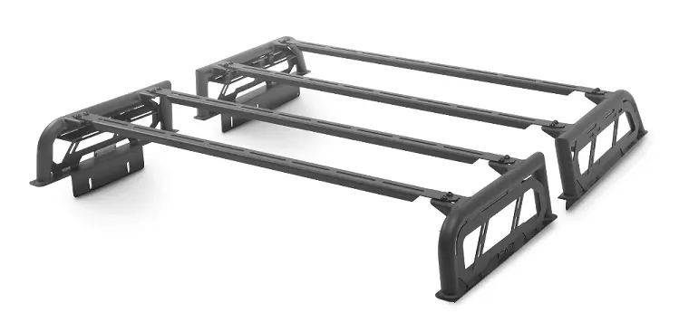 Dv8 Offroad Mto Mid Size Low Profile Truck Bed Rack For Roof Top Tent 1