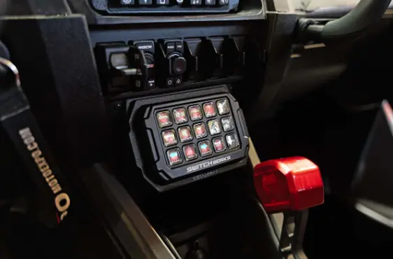 Switch Works Alpha 12 Mounting Kit For '20-'24 Polaris Rzr Pro Xp 1