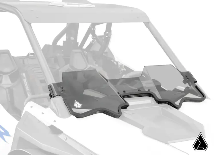 Assault Industries Polycarbonate Half Windshield For 2020-Up Polaris Rzr Pro Xp 1