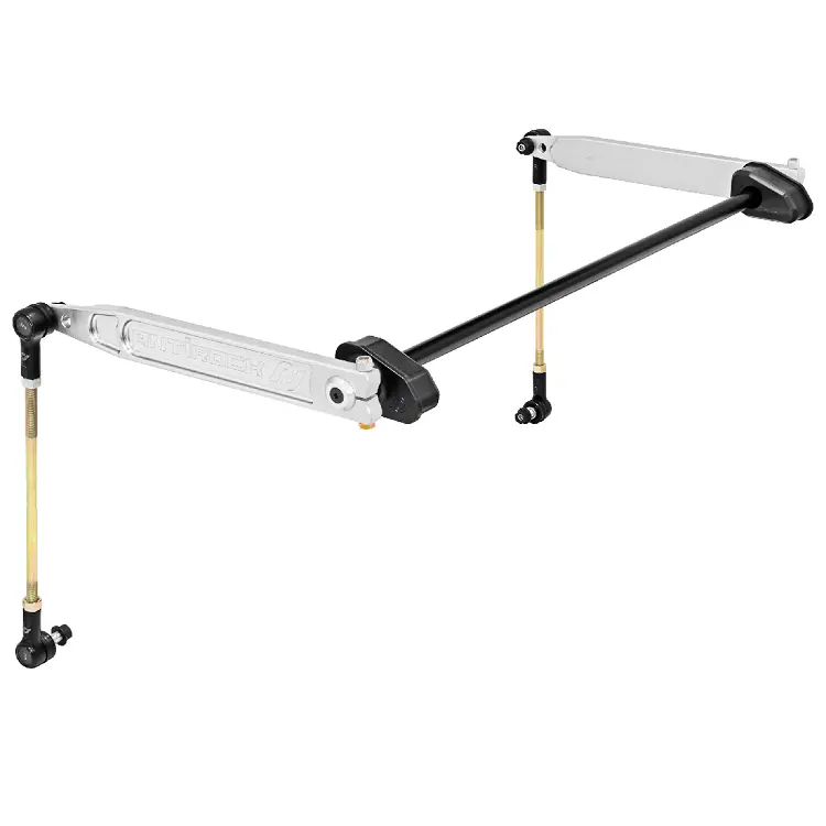 Rock Jock Antirock Rear Sway Bar Kit (Aluminum 7075 Arms, 1.0" Bar) For '18-Current Jeep Wrangler Jl / Jlu 1
