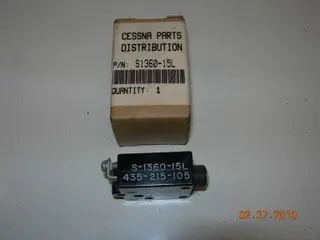 Breaker, Circuit - Push/Reset - 15 Amp 1