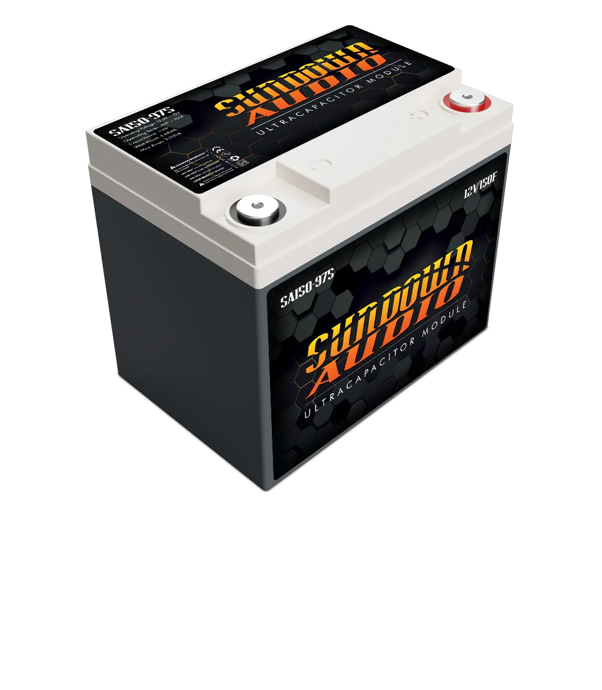 Xs Power Sb150-975L 12V Super Capacitor Bank, Max Power 1200W, 150 Farad 1