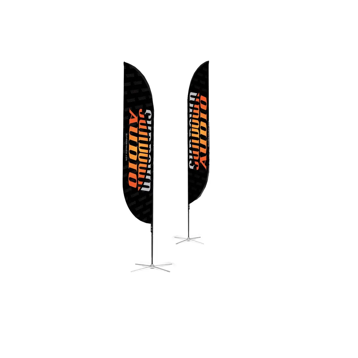 Sundown Audio Feather Flag 1