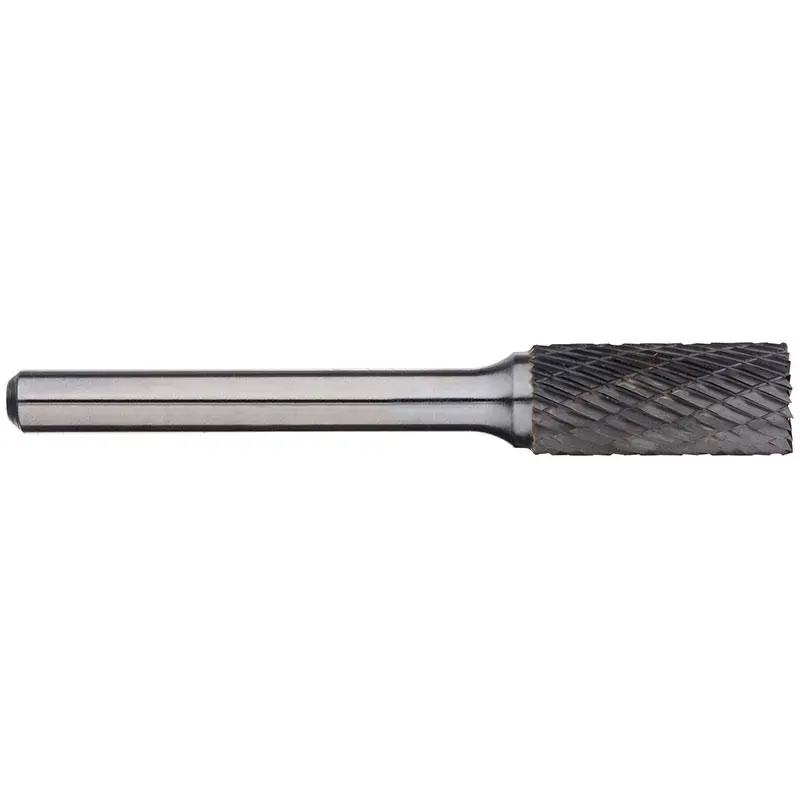 Alpha 1/2In Cylindrical Carbide Burr With End Cut Sb-5Dc 1