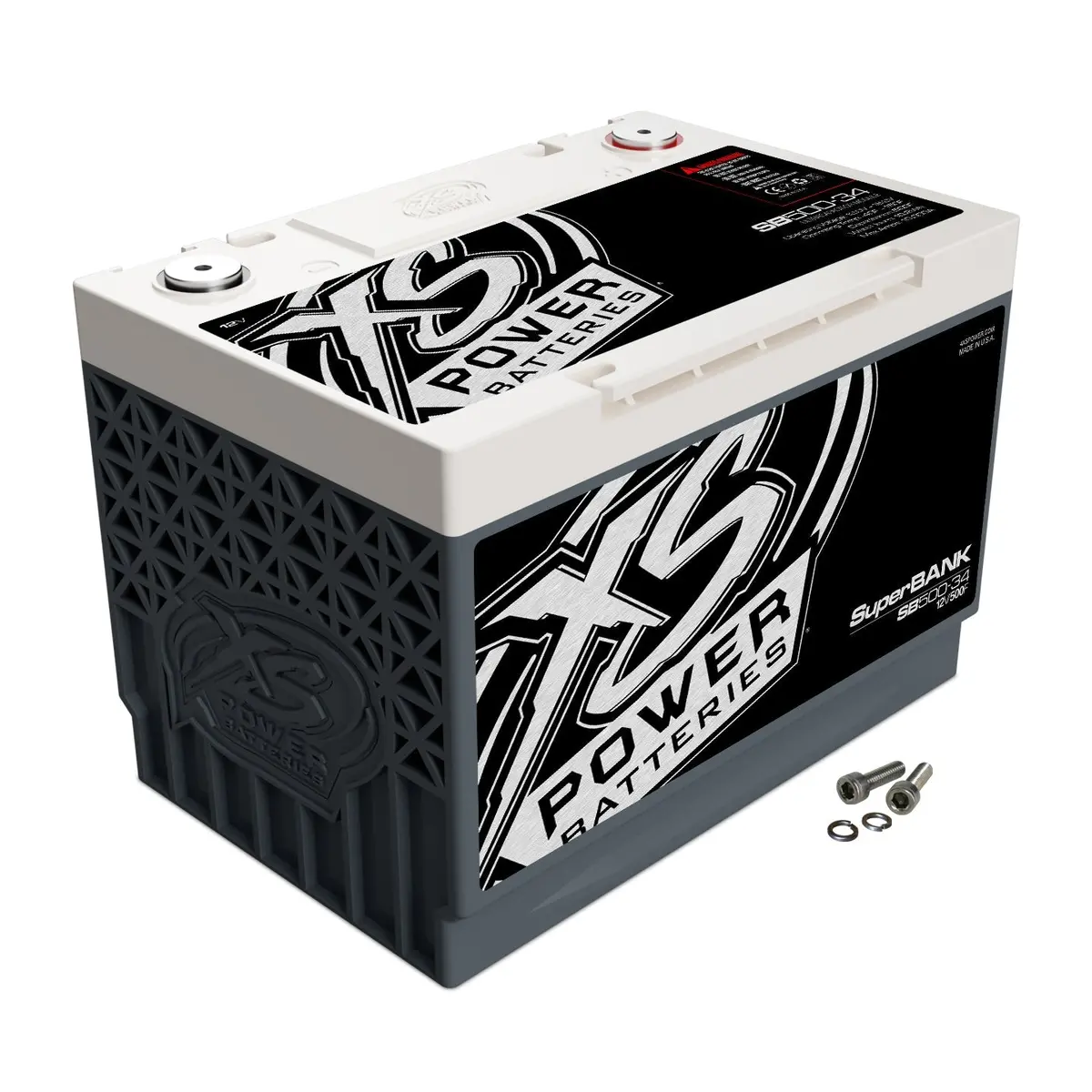 Sb500-34 12V Bci Group 34, Super Capacitor Bank, Max Power 4,000W, 500 Farad 1