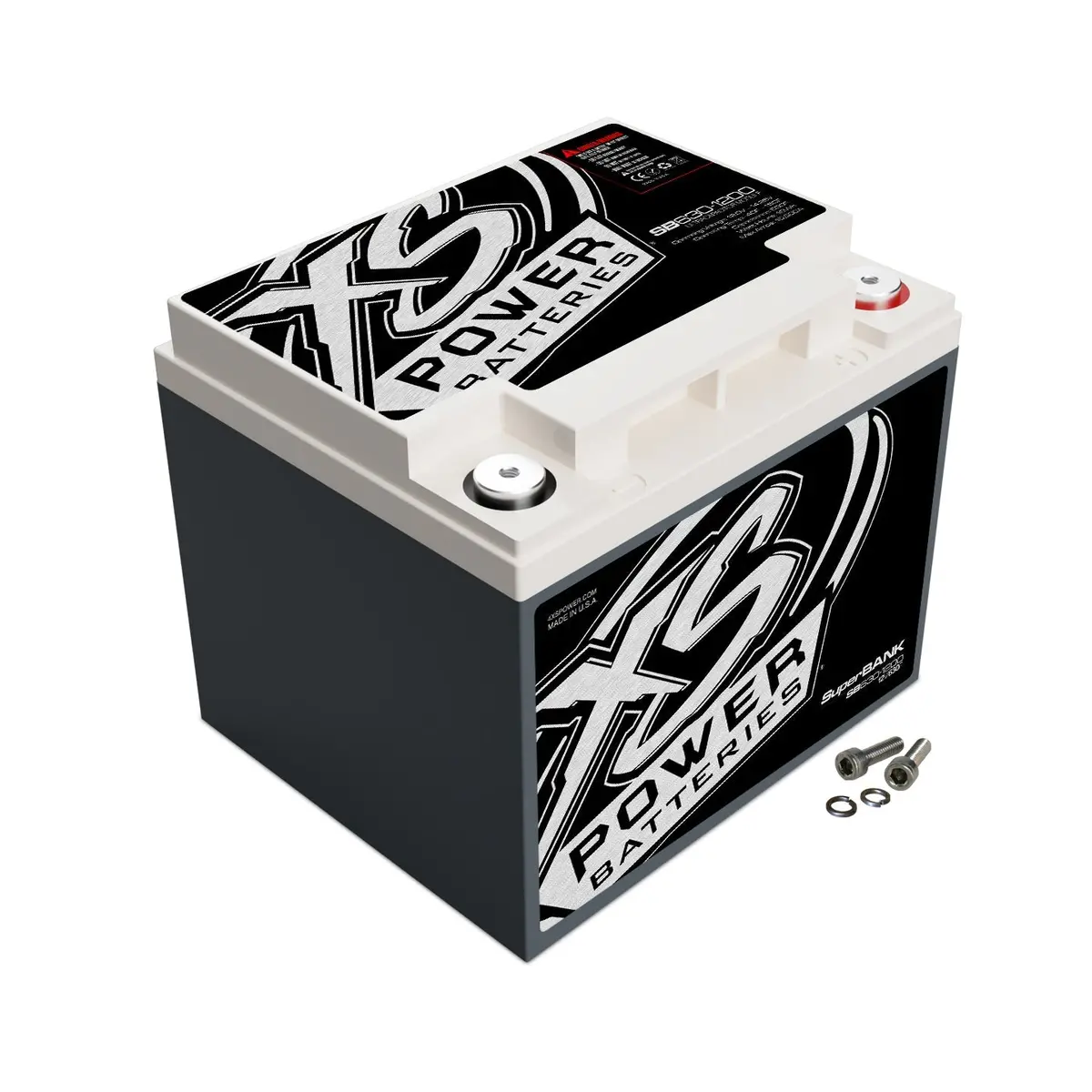 Xs Power Sb630-1200 12V Bci Group 51 Super Capacitor Bank, Max Power 5,000W, 630 Farad 1