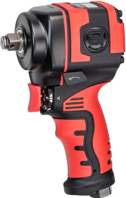 Shinano 1/2" Compact Impact Wrench Si1455sr 1