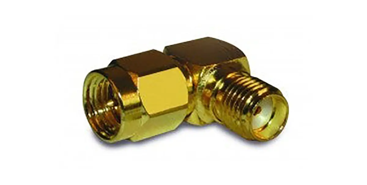 Sma-Ra_Right Angle Adapter W/ Male- Female Adapter 1