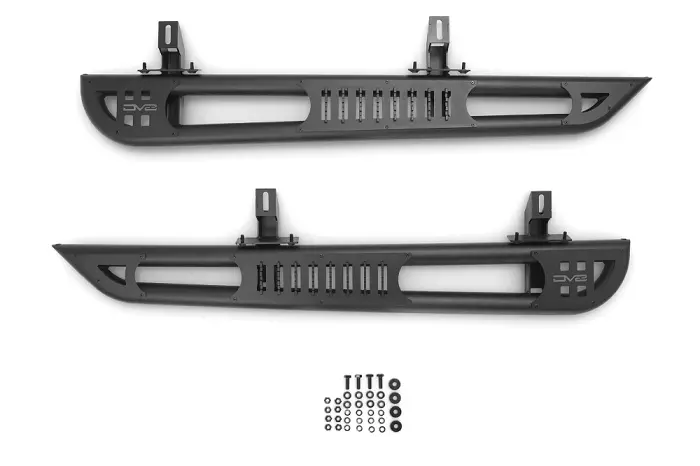 Dv8 Offroad Oe Plus Side Steps For '07-'18 Jeep Wrangler Jk 2 Door 1