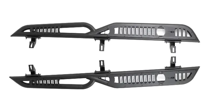 Dv8 Offroad Oe Plus Side Steps For '18-Newer Jeep Wrangler Unlimited Jlu 4 Door 1