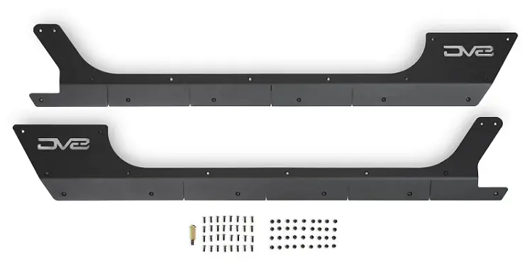 Dv8 Offroad Rock Skins For '18-Newer Jeep Wrangler Jl 2 Door 1