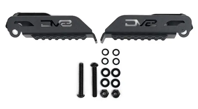Dv8 Offroad Front / Rear Foot Pegs For '07-'18 Jeep Wrangler Jk / Jku 1