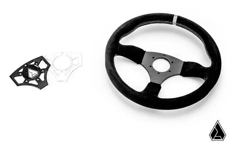 Assault Industries Universal 350R Utv Steering Wheel - Suede 1