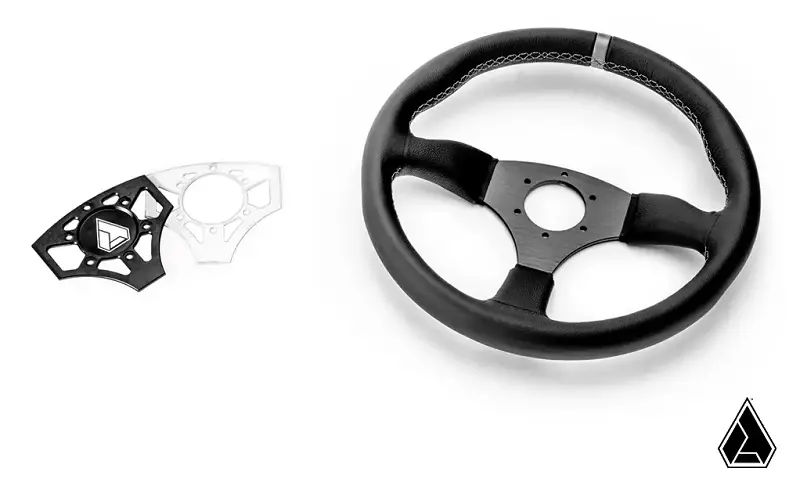 Assault Industries Universal 350R Utv Steering Wheel - Leather 1