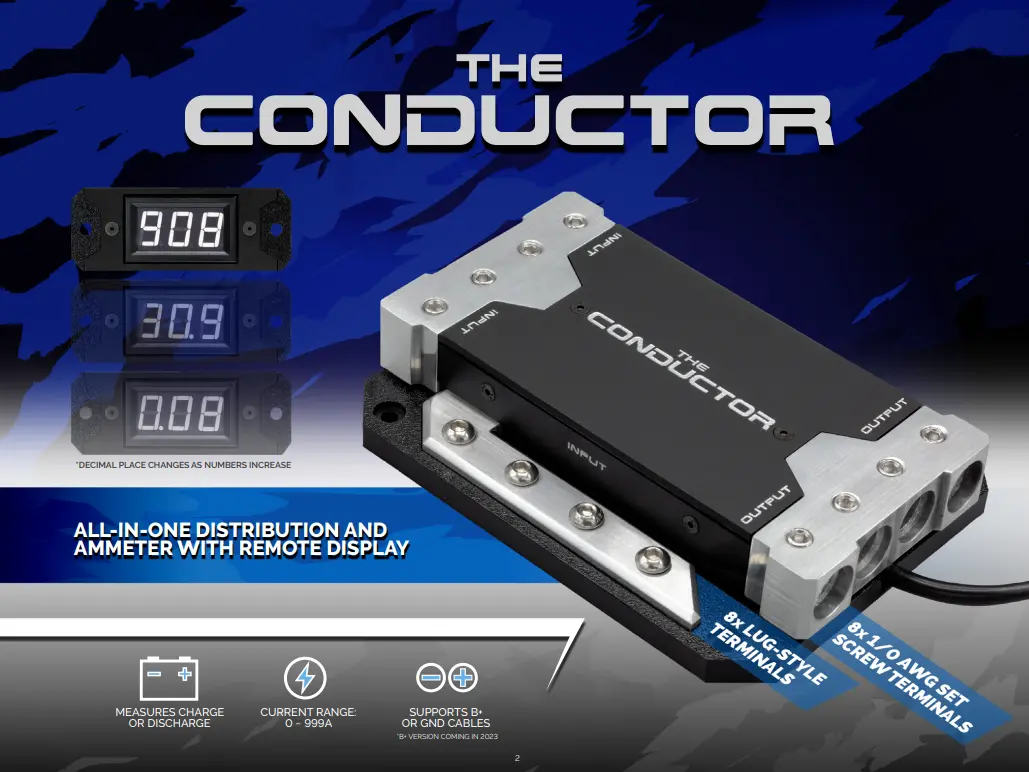 Sparked Innovations Conductor Amperage Monitor 1