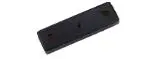 Champion / Infinity Quick-Lock Aluminum Piping -Wall Spacer, 1"X 3"X1/2"Thk, , Pn: C90817-Sp-Pk10 1