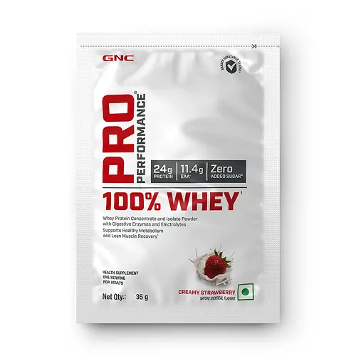 100% Whey Protein Sachets 35Gm Strawberry 1
