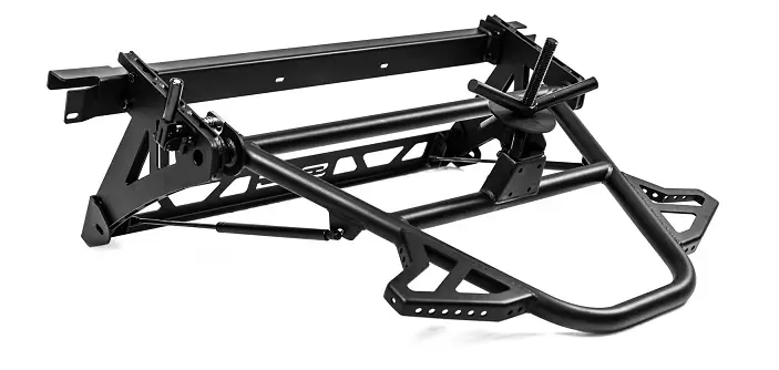 Dv8 Offroad Adjustable In-Bed Spare Tire Carrier For '20+ Jeep Gladiator Jt 1