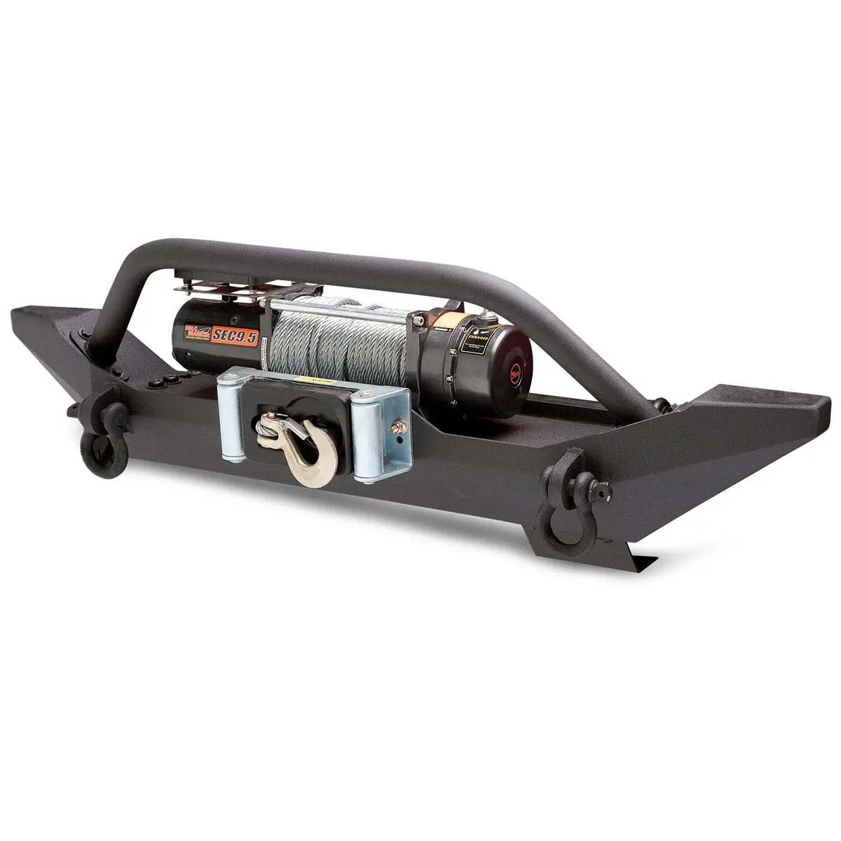 Body Armor 4X4  Front Bumper For 1987-2006 Jeep Wrangler Yj / Tj / Lj Unlimited 1