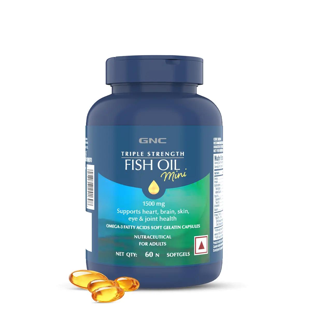 Gnc Triple Strength Fish Oil Mini 3