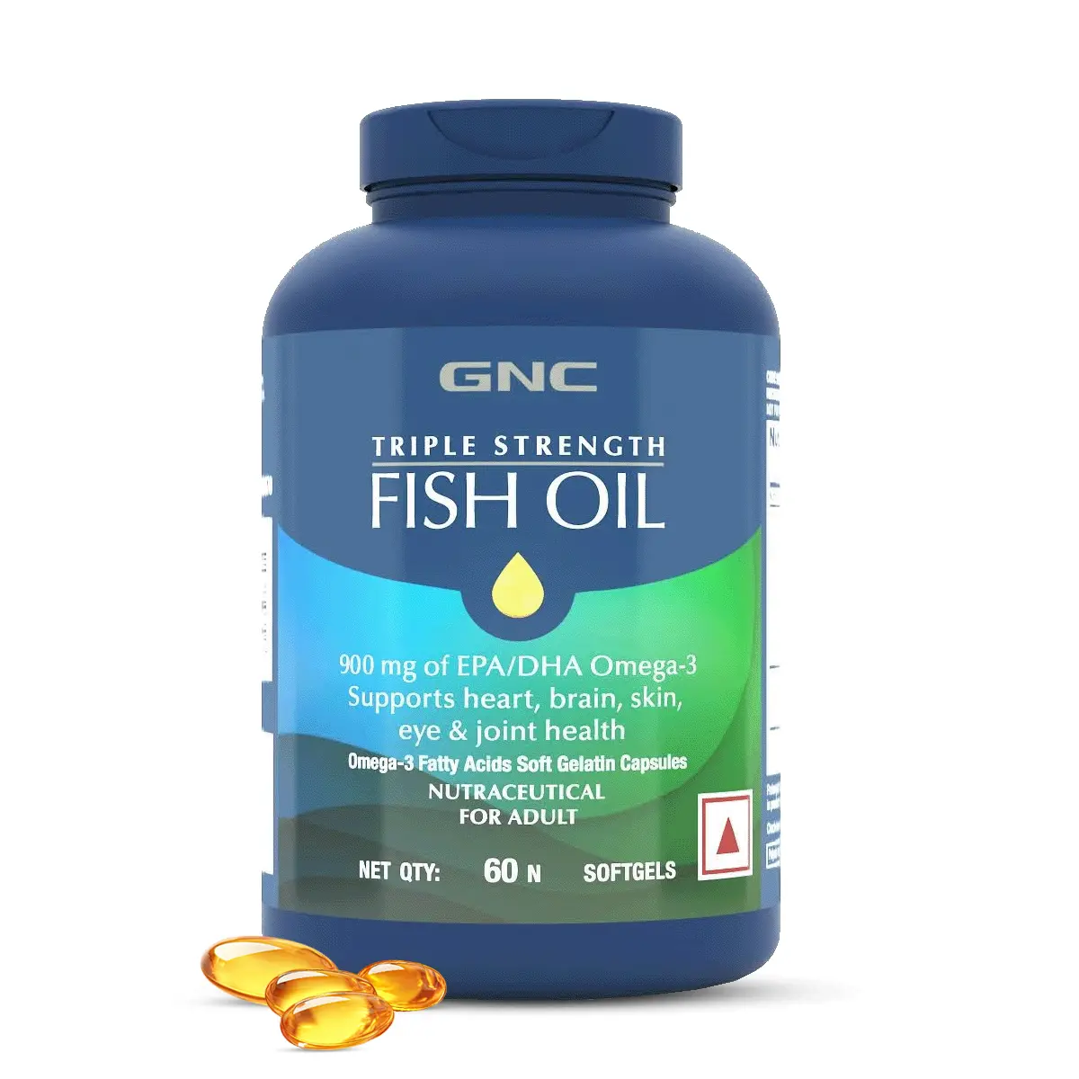 Gnc Triple Strength Fish Oil| Expiry - 2026-01-31 1