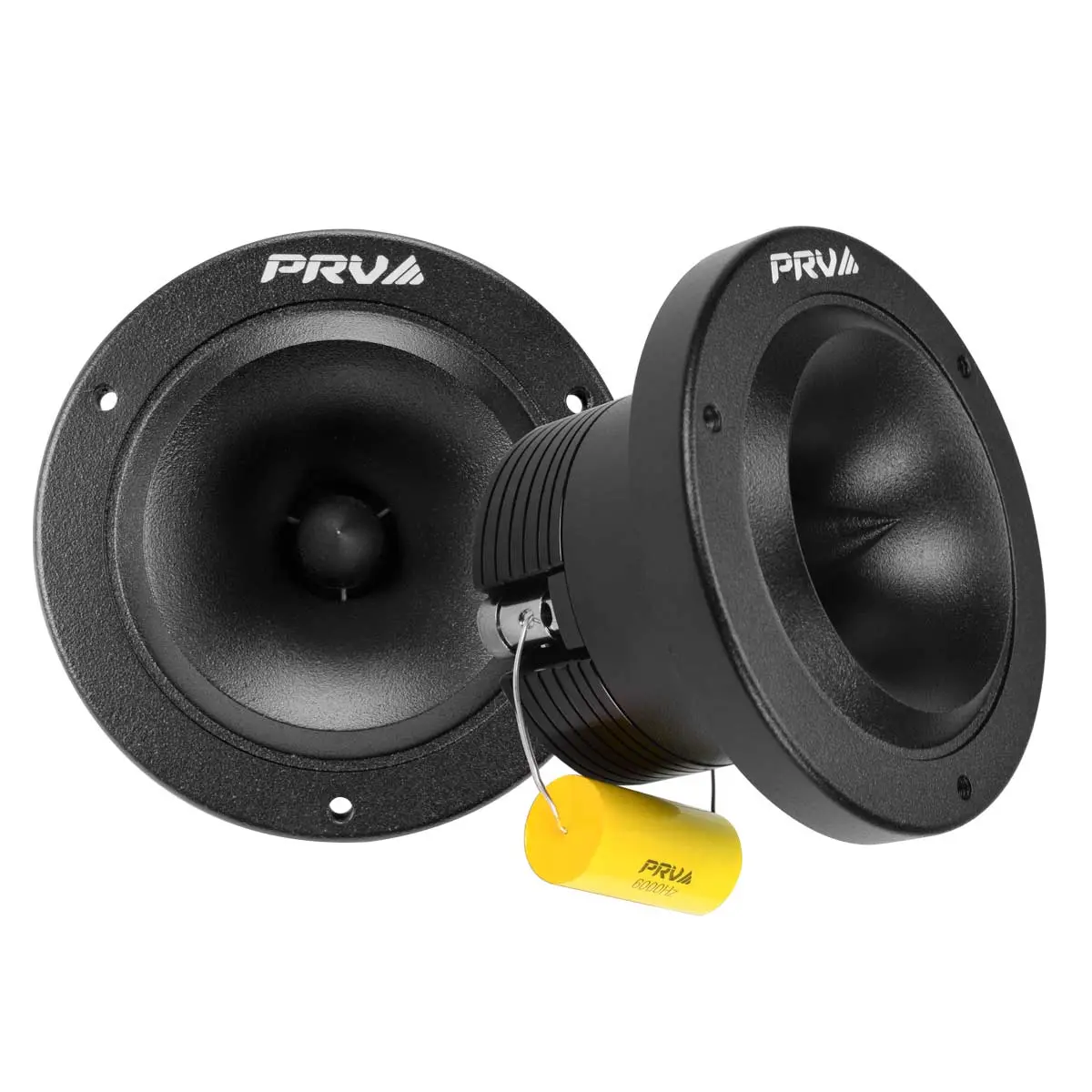 Prv Audio Pair Of Tw400ti-Nd-4 Pro 1" 240W 4-Ohm Neo Car Pro Bullet Tweeters 1
