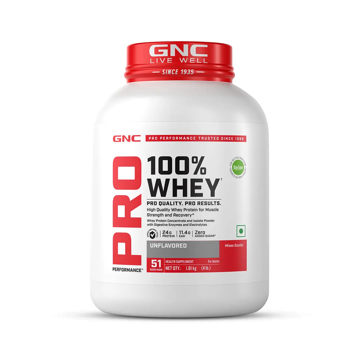 100% Whey Protein 4Lbs 1