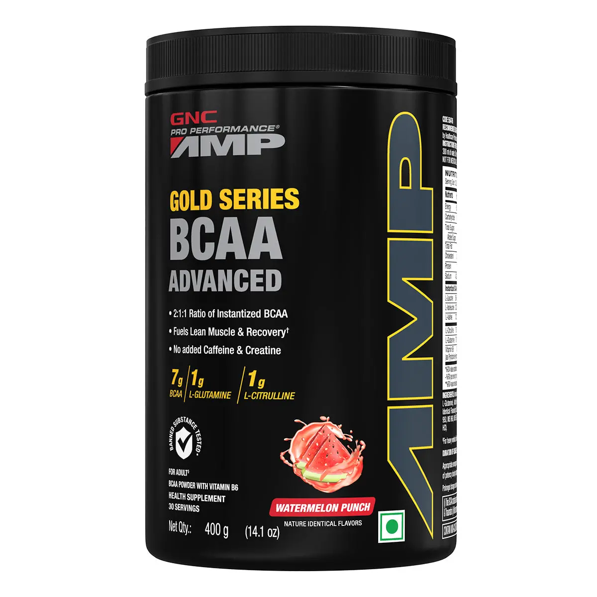 Gnc Amp Gold Series Bcaa Advanced- Clearance Sale| Expiry - 2024-07-31 1