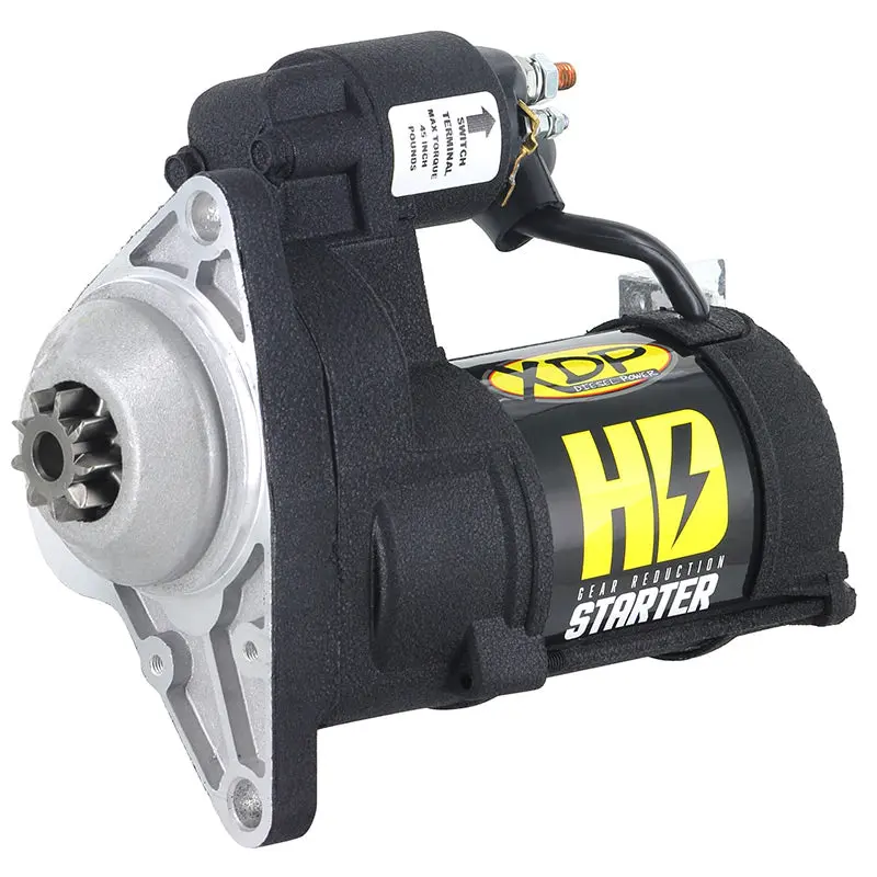 Xdp Wrinkle Black Hd Gear Reduction Starter For Duramax 1