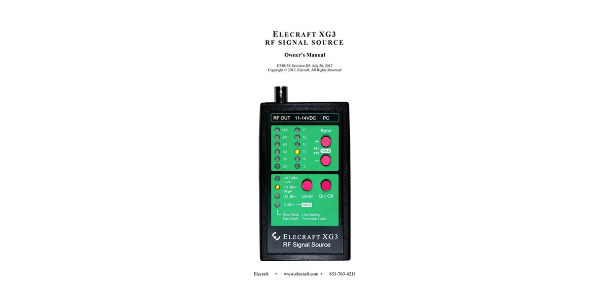 E740154_Xg3 User's Manual 1