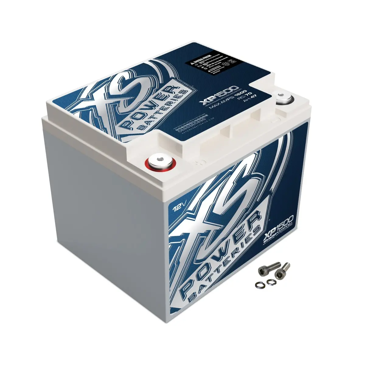 Xs Power Xp1500 12V 1500 Amp Deep Cycle Agm Car Audio Battery/Power Cell 1