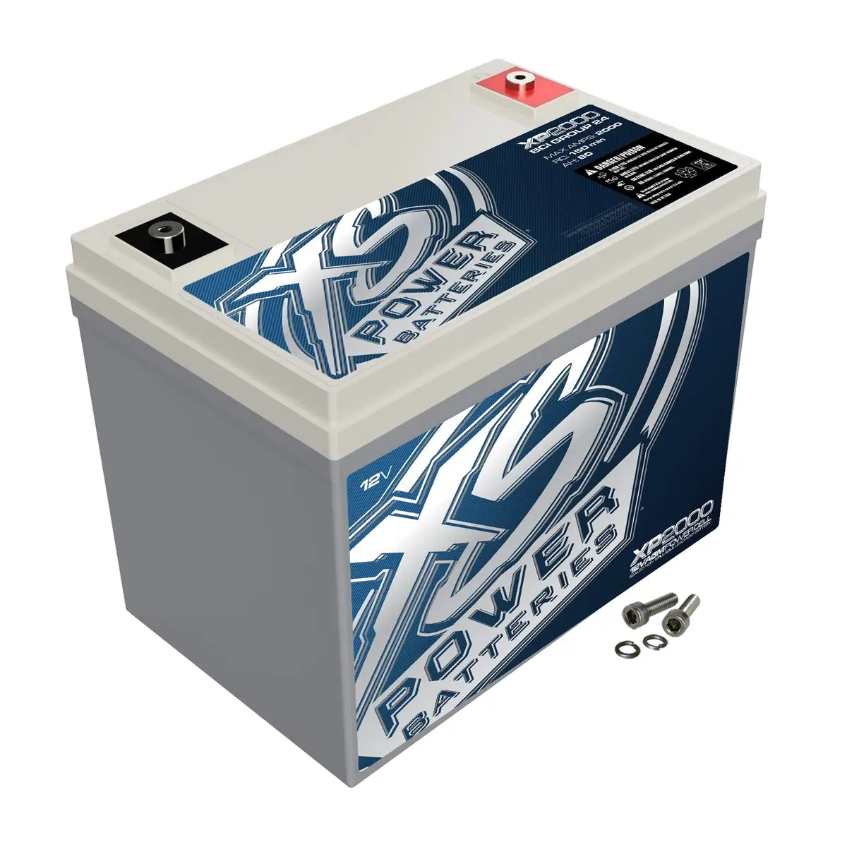 Xs Power Xp2000 12V 2000 Amp Deep Cycle Agm Battery/Power Cell 1