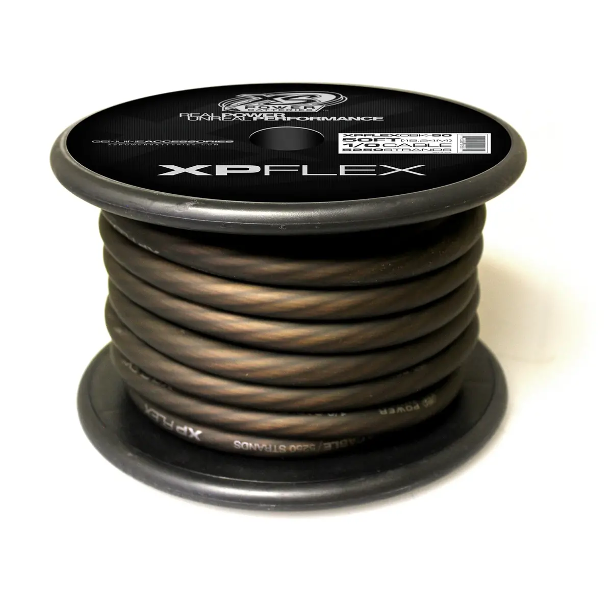 Xs Power Xp Flex Black 1/0 Awg Power/Ground Cable 1