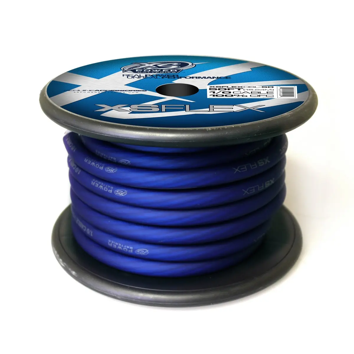 Xs Power Xs Flex Blue 1/0 Awg Power/Ground Cable 1