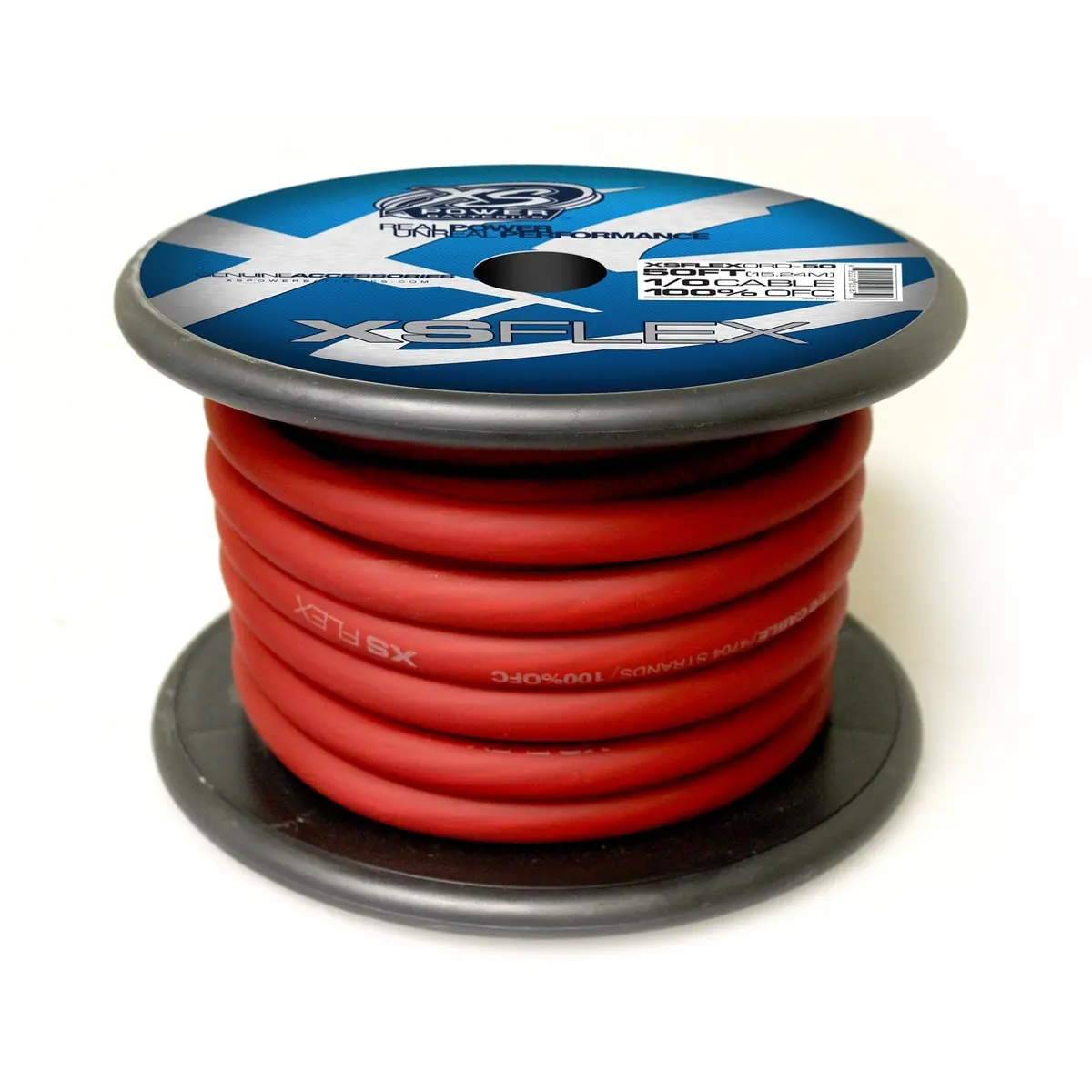 Xs Power Xs Flex Red 1/0 Awg Power/Ground Cable 1