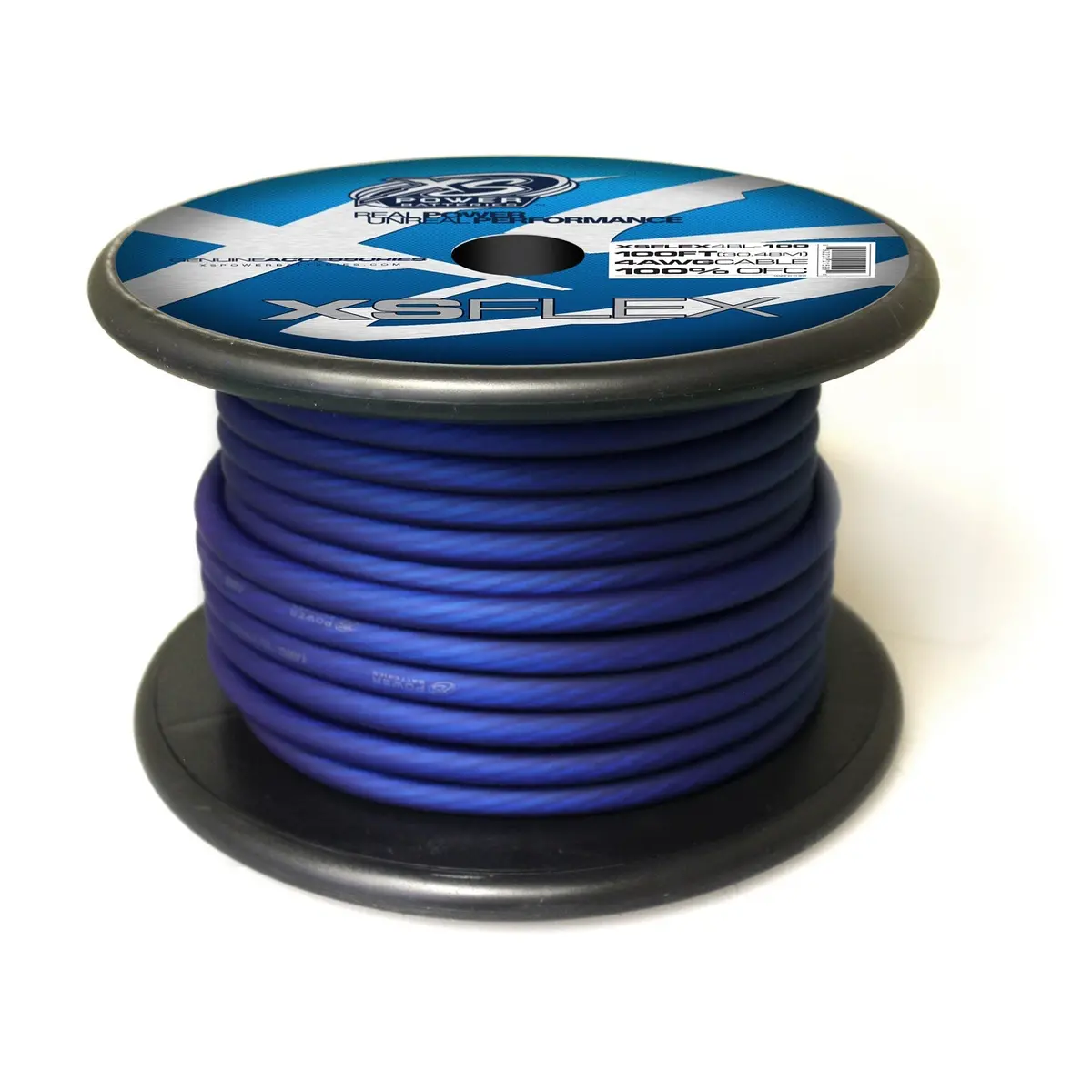Xs Power Xs Flex Blue 4 Awg Power/Ground Cable 1