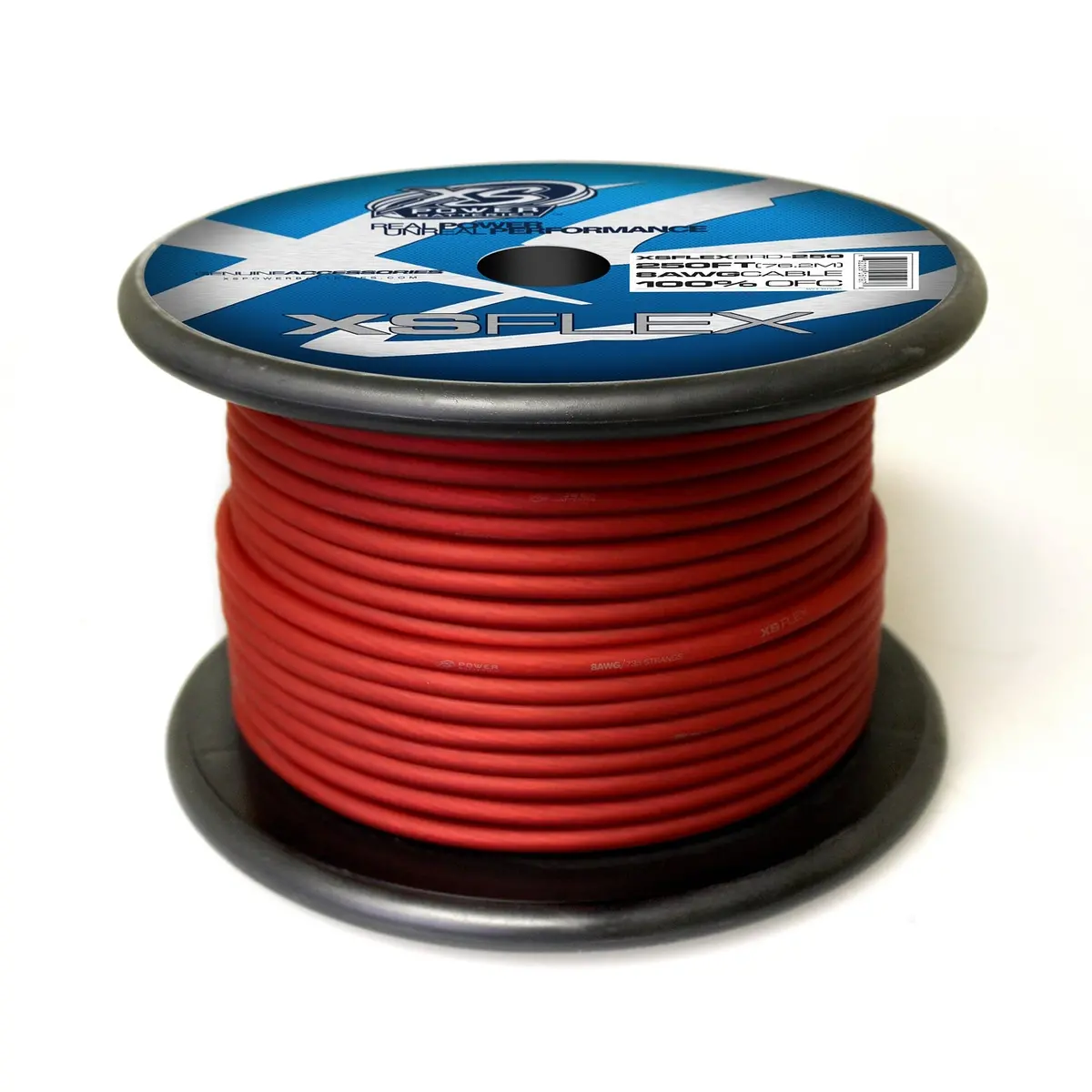 Xs Flex Red 8 Awg Power/Ground Cable 1